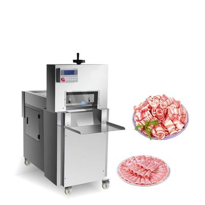 Macchina per il taglio e il laminamento del manzo e del montone in acciaio inossidabile completamente automatica con nuovo componente motore