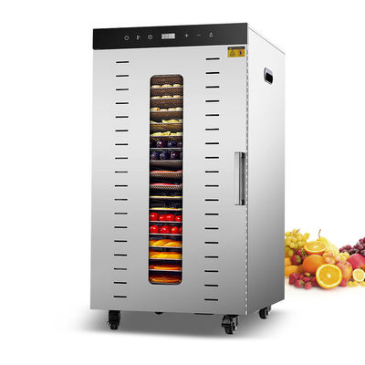 comprare 24 vassoi Macchine di asciugatura di alimenti in acciaio inossidabile Dehidratore alimentare industriale commerciale in vendita fabbricazione online