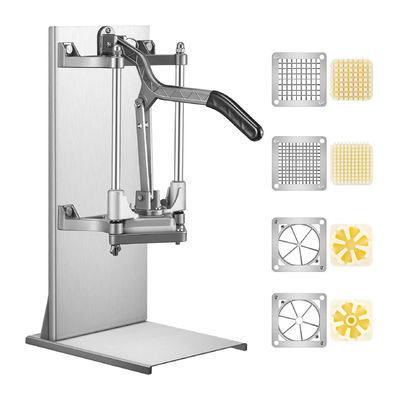 comprare Vendita calda Integrale pulizia manuale tritaverdure patatine fritte macchina francese tagliapasta Affettatrice di frutta fabbricazione online
