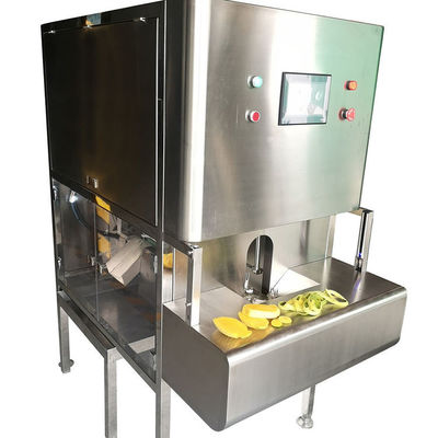 comprare Commerciale Peeling di ananas completamente automatico Corer Slicer Coring Machine Pineapple Skin Removing Peeling Mango zucca fabbricazione online
