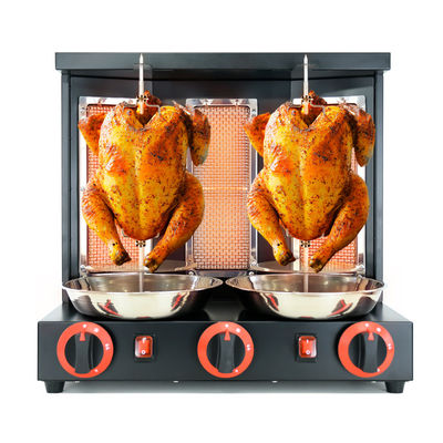 comprare Bruciatori Propano Giroscopio Macchina Broiler Kebab Doner Shawarma Automatico Verticale Rotisserie BBQ Grill fabbricazione online