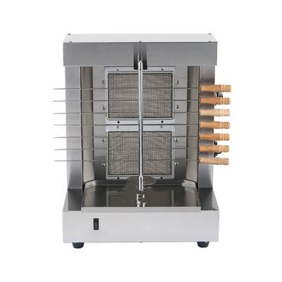 comprare Nuovo design attrezzature da cucina gas pollo doner kebab fare ristorante commerciale gas Shawarma macchina da griglia fabbricazione online