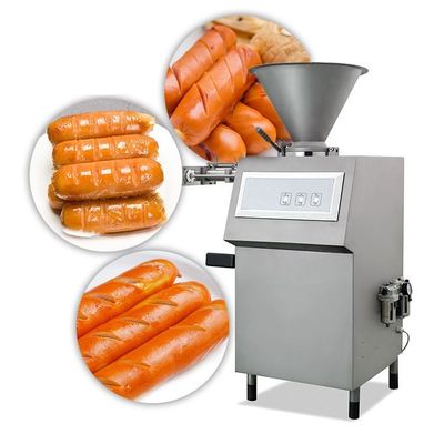 comprare Macchina elettrica pneumatica per riempire le salsicce in acciaio inox fabbricazione online