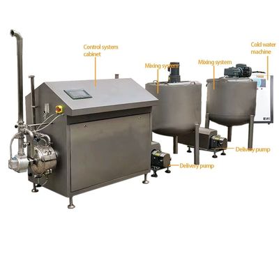 comprare Aerazione continua Mixer Chiffon Cake Batter Sponge Cake Making Machine 400kg/H fabbricazione online