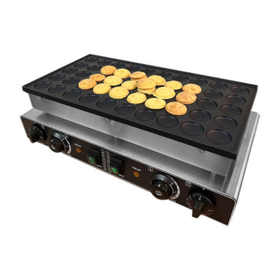 comprare Produttore professionale di macchine per snack Mini Pancke Machine in acciaio inossidabile 50 fori Dorayaki Pancake Maker Machine fabbricazione online