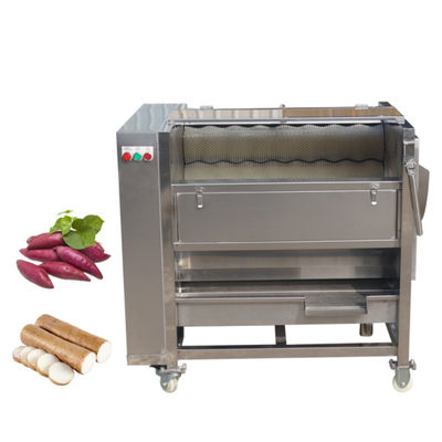 comprare 220V Spinta spazzola a rulli Macchina di lavorazione di frutta e verdura per la selezione del peso della frutta fabbricazione online