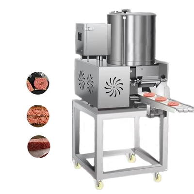 comprare Macchina automatica per la lavorazione del patty di manzo Macchina per la preparazione della torta di carne di hamburger con motore fabbricazione online