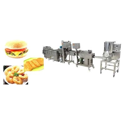 Fabbricante cinese macchina di formazione di hamburger patty linea di produzione di hamburger bun