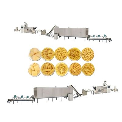 Linea di produzione di pasta per maccheroni per alimenti industriali