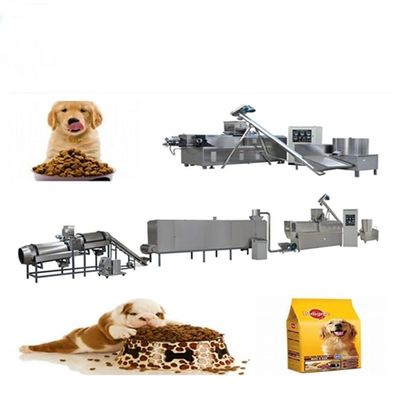 Industria automatica alimenti per animali domestici secchi linea di produzione completa macchina di lavorazione cibo per cani