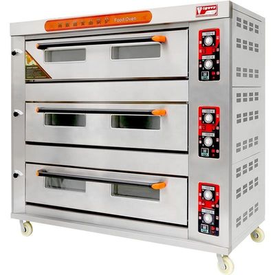 Forno elettrico in acciaio inossidabile per la cottura di pane e pizza