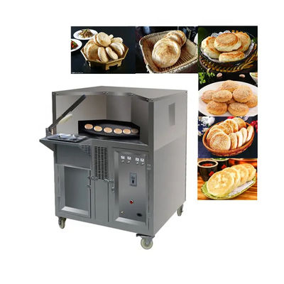 forno a gas per pane a pita commerciale elettrico grande gas industriale forno a pane a pita piatto gas 110-220 volt automatico