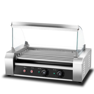 Acciaio Commercial Snack Food Equipment Hot Dog Making Machine Controllo doppio della temperatura