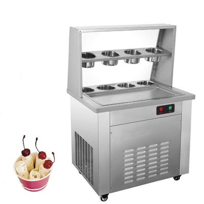 Thai Square rotolo gelato maker Yogurt Maker Machine con raschiatore