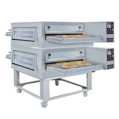 Forno per pizza a nastro trasportatore elettrico commerciale utilizzato per cuocere la pizza