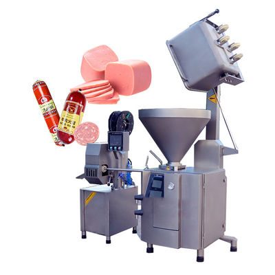 Coioioiera per salsicce doppia macchina automatica per sigillare e tagliare le salsicce
