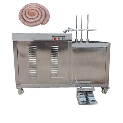 Macchina per clistere a doppio tubo Macchina automatica per riempire salsicce di pesce