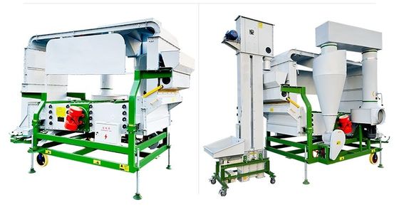 Macchine di lavorazione dei cereali ad alta produttività a doppia scherma