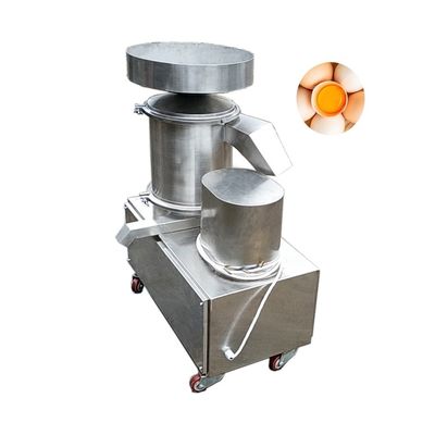 304 acciaio inossidabile elettrico macchina di frantumazione di uova per ottenere il liquido uovo con principio di lavoro centrifuga