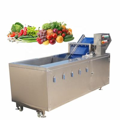 Lavatorio automatico di ortaggi Commercial Conveyor Machine Bagno annegamento cipolla per alimenti Motore di base Motore pompa motore per frutta acqua