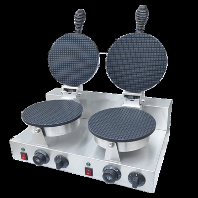 Waffle commercializzabile coniglio di gelato coniglio da forno coniglio a doppia testa snack pancake coniglio
